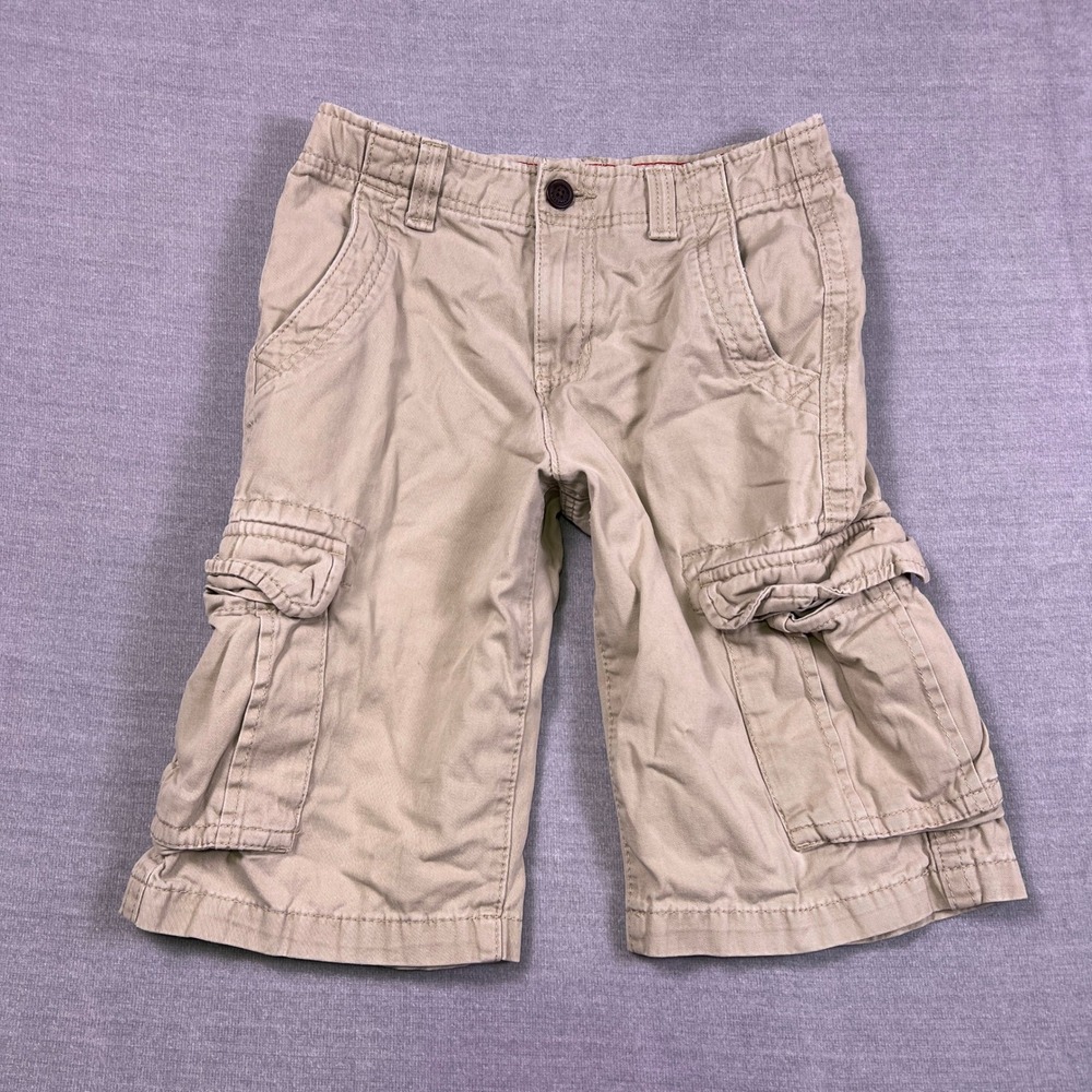 Urban Pipeline Messenger Length Cargo Adjustable Waist Shorts Boys 12 Reg Tan